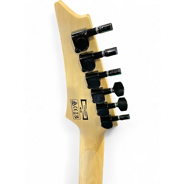 Used Ibanez GRG120QASP Blue Solid Body Electric Guitar