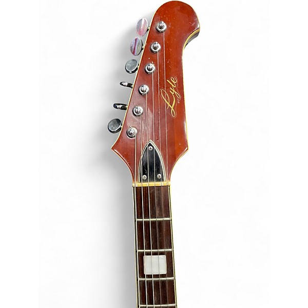 Used Lyle Hollow Body Burnt Sienna Hollow Body Electric Guitar
