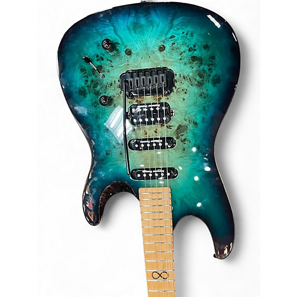 Used Chapman ML1 PRO HYBRID Green Solid Body Electric Guitar