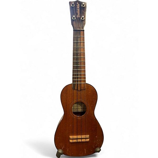Used Braddah Ukes Soprano Mahogany Ukulele
