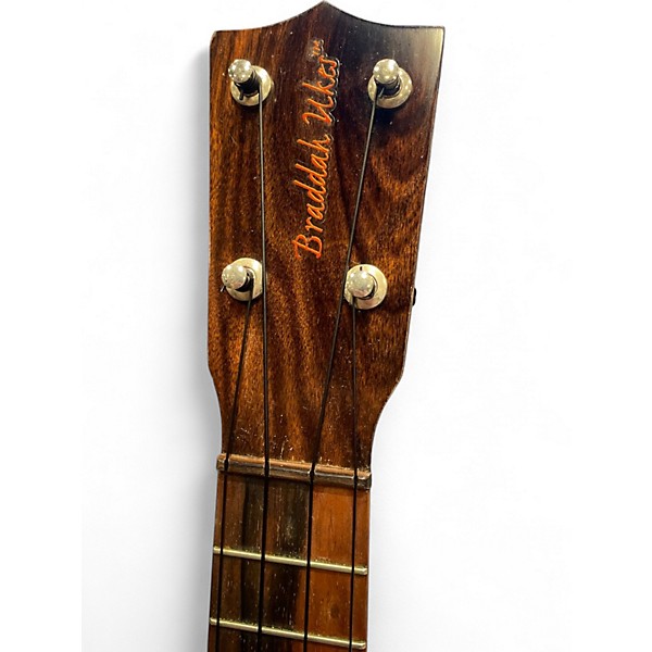 Used Braddah Ukes Soprano Mahogany Ukulele