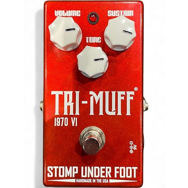 Used Stomp Under Foot Tri Muff 1970 VI Effect Pedal