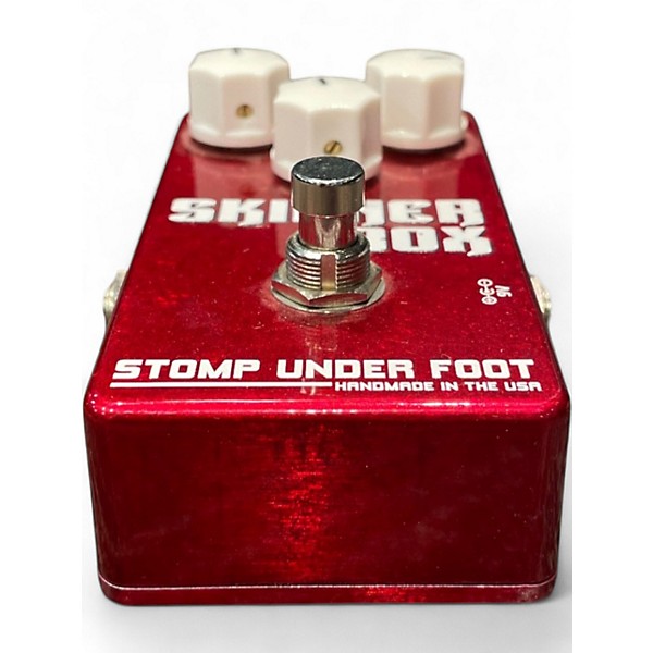 Used Stomp Under Foot skinner box Effect Pedal