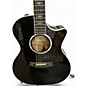 Used Taylor 614CE Trans Black Acoustic Electric Guitar