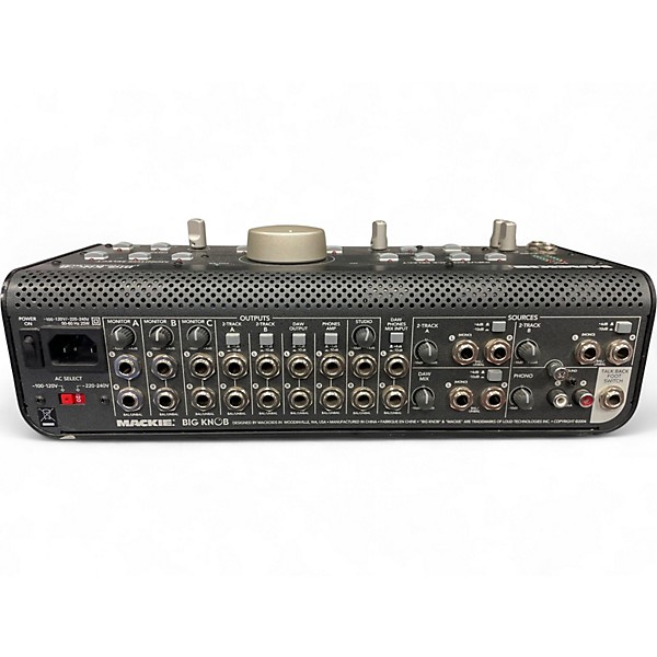 Used Mackie Big Knob Studio Volume Controller