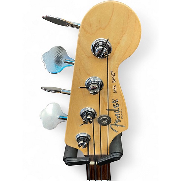 Used 2007 Fender American Standard Jazz Bass Sunburst Electric Bass Guitar
