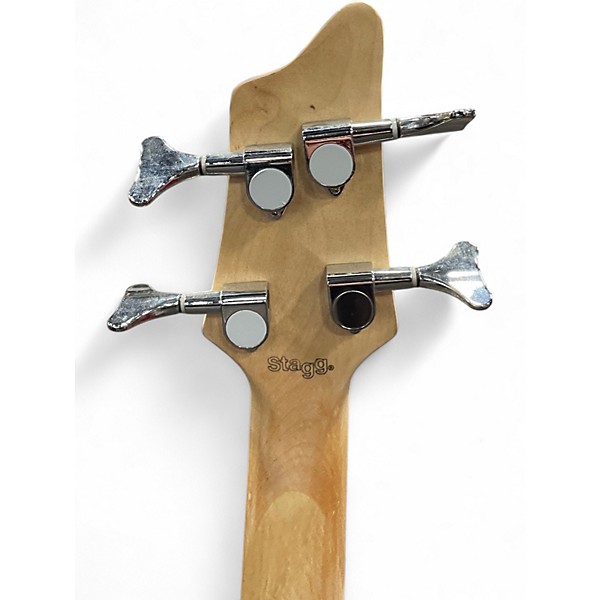 Used Stagg fusion sbf Black Electric Bass Guitar