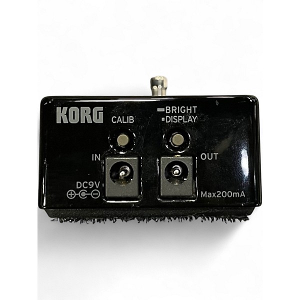 Used KORG PB01 Pitchblack Chromatic Tuner Pedal