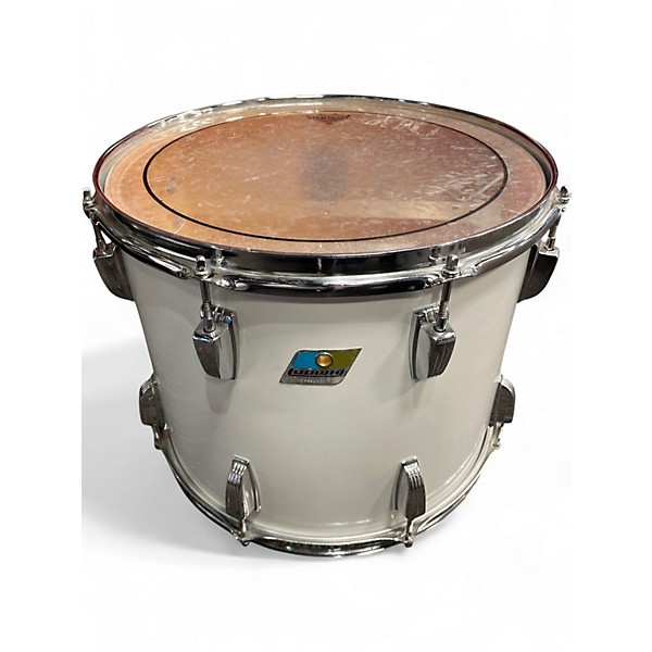 Used Ludwig 3 Piece 1970'S VINTAGE DRUM KIT  WHITE CORTEX Drum Kit