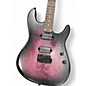 Used Sterling by Music Man Jason Richardson Trans Purple Solid Body Electric Guitar