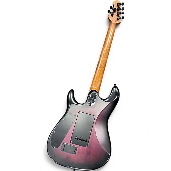 Used Sterling by Music Man Jason Richardson Trans Purple Solid Body Electric Guitar