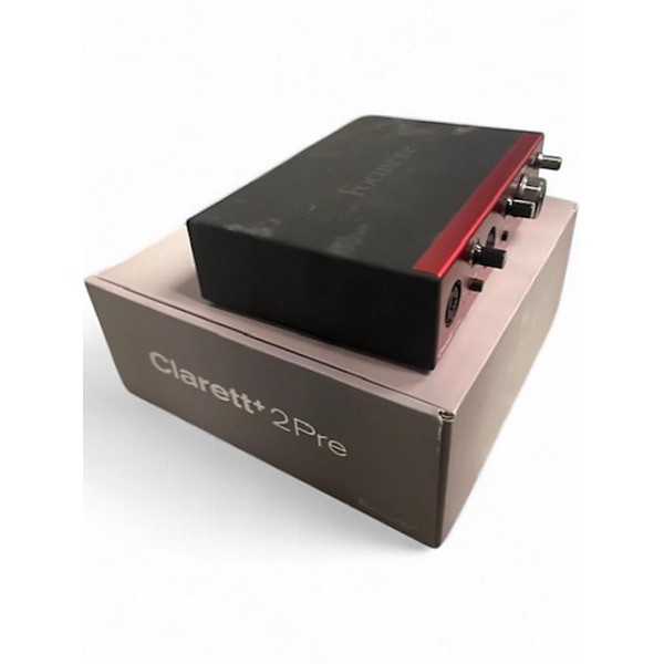 Used Focusrite Clarett+ 2Pre Audio Interface