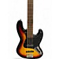 Used Harley Benton JB-75L 2 Color Sunburst Electric Bass Guitar