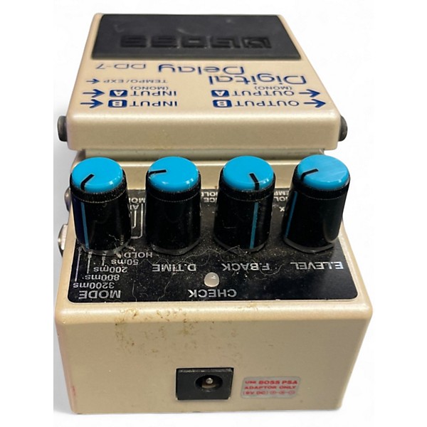 Used BOSS DD7 Digital Delay Effect Pedal