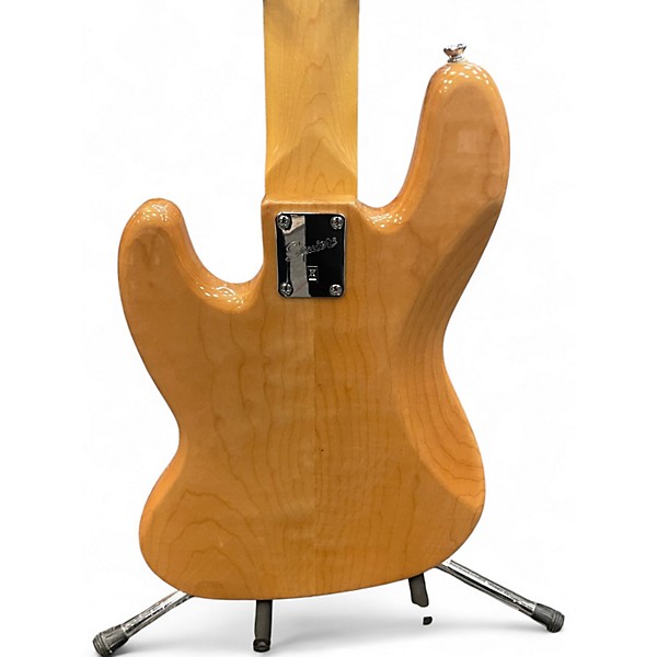 Used Squier Vintage Modified Jazz Bass V Natural Electric Bass Guitar