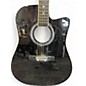 Used Huntington DREADNAUGHT ACOUSTIC Black Acoustic Guitar