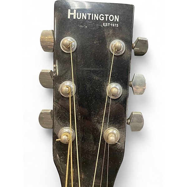 Used Huntington DREADNAUGHT ACOUSTIC Black Acoustic Guitar