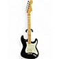 Used Fender American Deluxe Stratocaster Black Solid Body Electric Guitar thumbnail