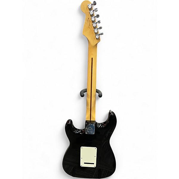 Used Fender American Deluxe Stratocaster Black Solid Body Electric Guitar