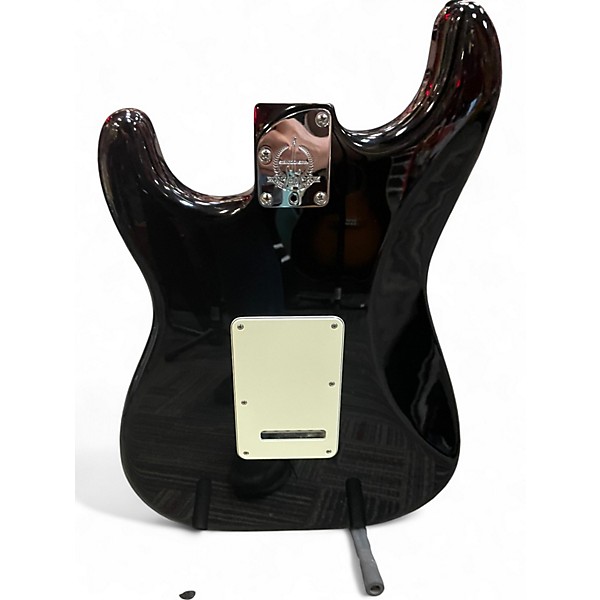 Used Fender American Deluxe Stratocaster Black Solid Body Electric Guitar