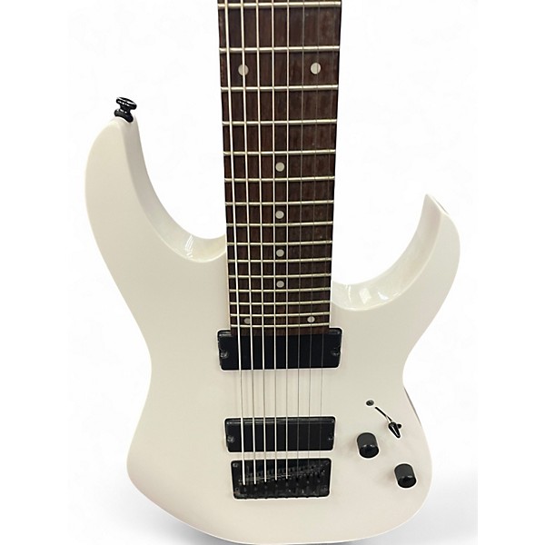 Used Ibanez RG8 8 String Alpine White Solid Body Electric Guitar