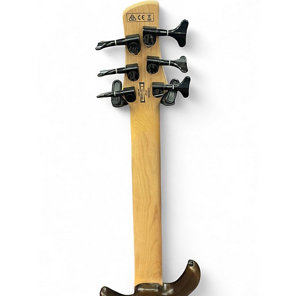 Used Ibanez GSR206 6 String Walnut Electric Bass Guitar