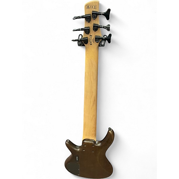Used Ibanez GSR206 6 String Walnut Electric Bass Guitar