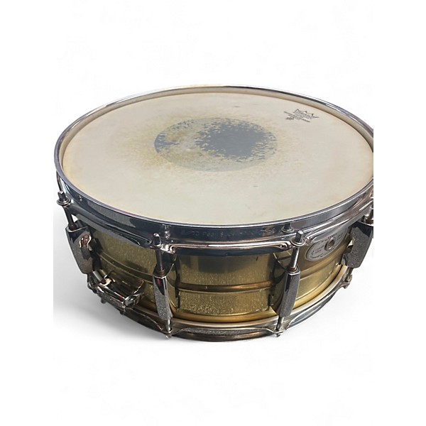 Used Pearl 5.5X14 Sensitone Custom Alloy Brass Brass Drum