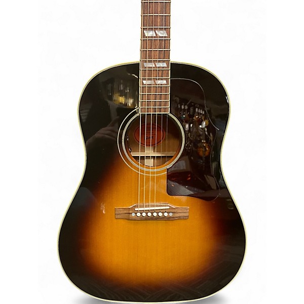 Used Gibson Southern Jumbo Vintage Sunburst Acoustic Electric Guitar