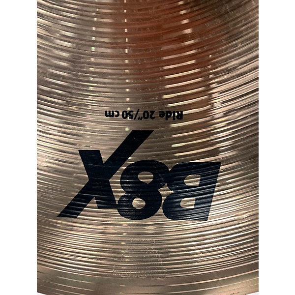 Used SABIAN 20in B8X RIDE Cymbal