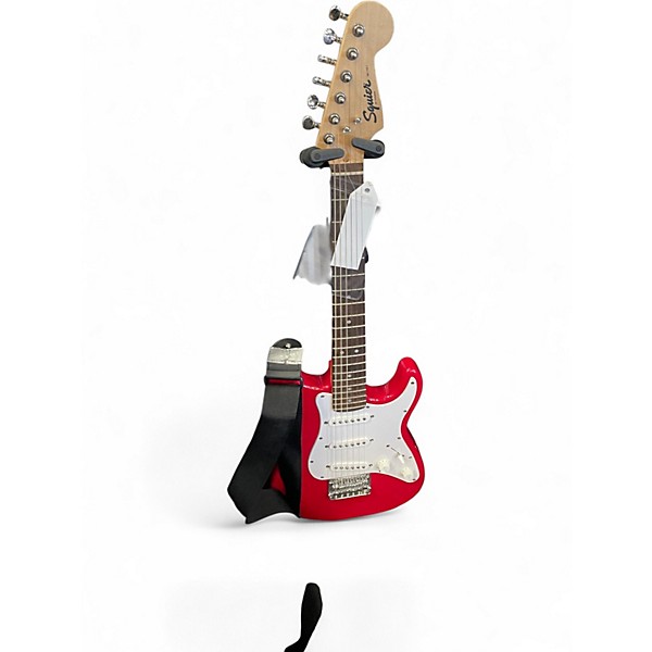 Used Squier Mini Affinity Stratocaster Dakota Red Electric Guitar