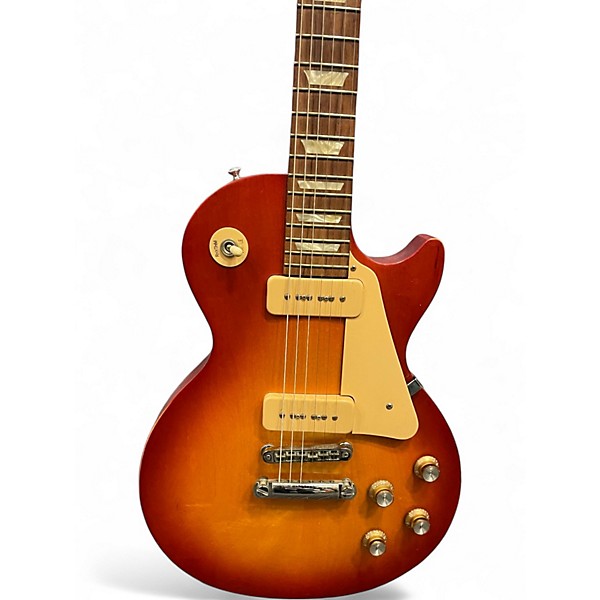 Used Gibson LES PAUL TRIBUTE P90 Heritage Cherry Solid Body Electric Guitar