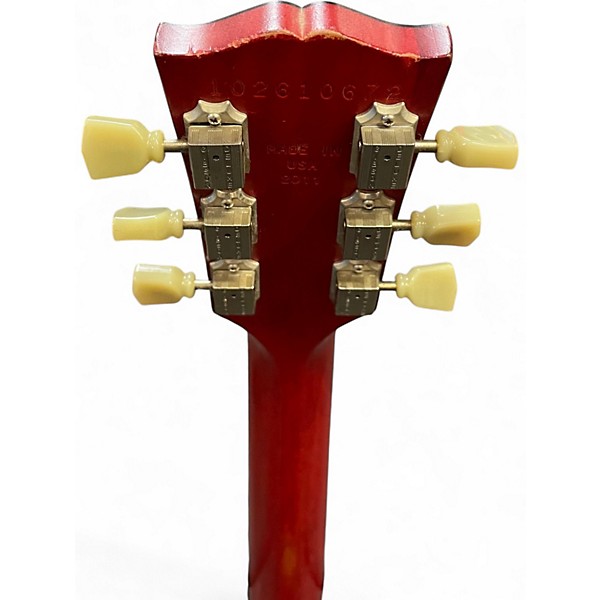 Used Gibson LES PAUL TRIBUTE P90 Heritage Cherry Solid Body Electric Guitar