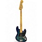 Used Fender Player Plus Jazz Bass Plus Top Blue Burst Electric Bass Guitar thumbnail