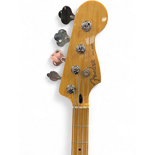 Used Fender Player Plus Jazz Bass Plus Top Blue Burst Electric Bass Guitar