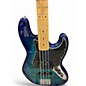 Used Fender Player Plus Jazz Bass Plus Top Blue Burst Electric Bass Guitar