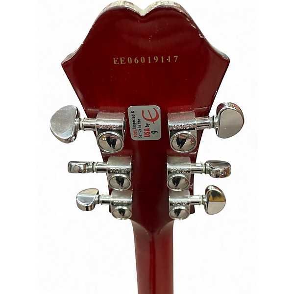 Used Epiphone Dot CH Cherry Hollow Body Electric Guitar