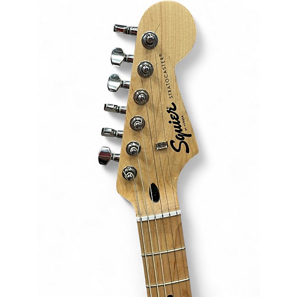 Used Squier Sonic Stratocaster Surf Green Solid Body Electric Guitar