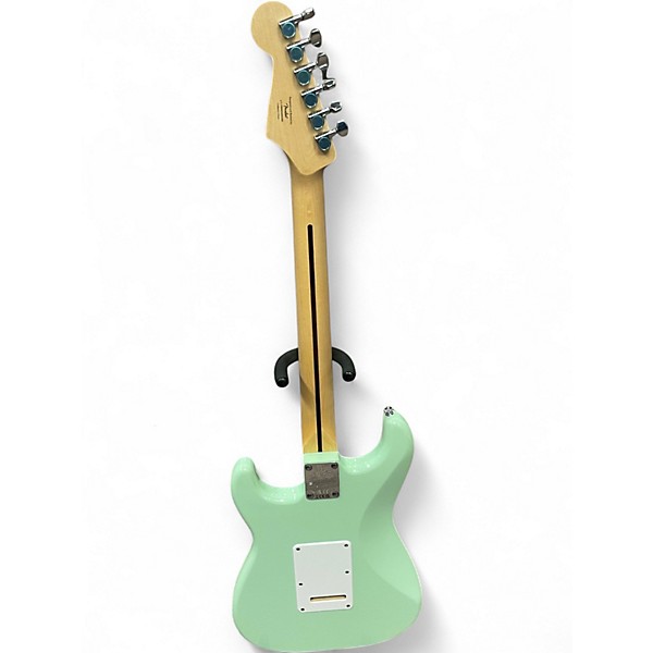 Used Squier Sonic Stratocaster Surf Green Solid Body Electric Guitar