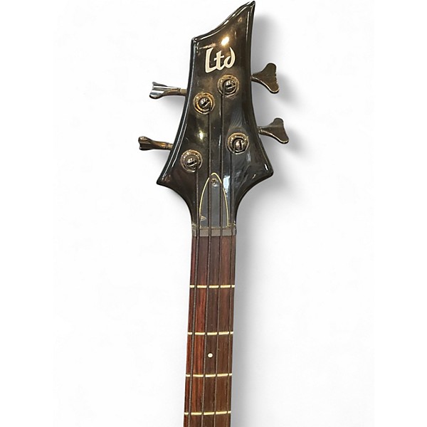 Used ESP LTD B10 Black Onyx Electric Bass Guitar