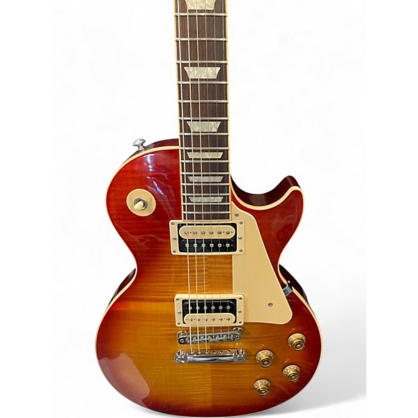 Used Gibson Trad V Pro Cherry Sunburst Solid Body Electric Guitar