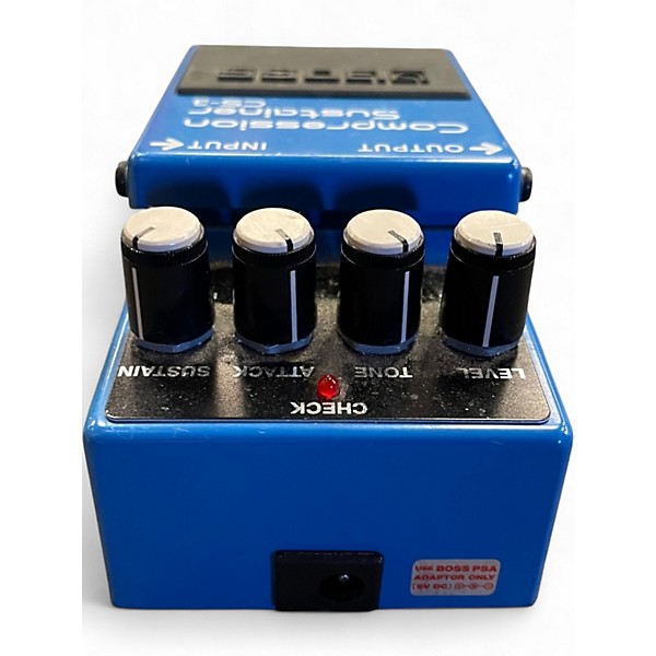 Used BOSS CS3 Compressor Sustainer Effect Pedal