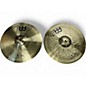 Used MEINL 14in HCS Hi Hat Pair Cymbal thumbnail