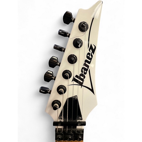 Used Ibanez RG550 White Solid Body Electric Guitar