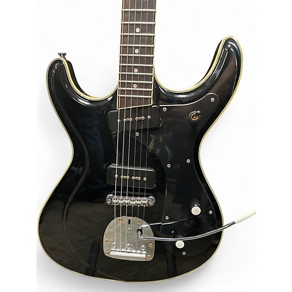 Used Eastwood SIDEJACK DLX BLACKOUT Solid Body Electric Guitar