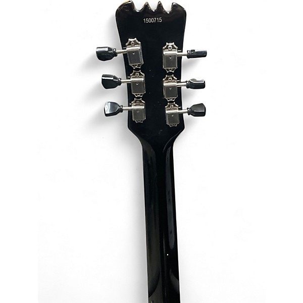 Used Eastwood SIDEJACK DLX BLACKOUT Solid Body Electric Guitar