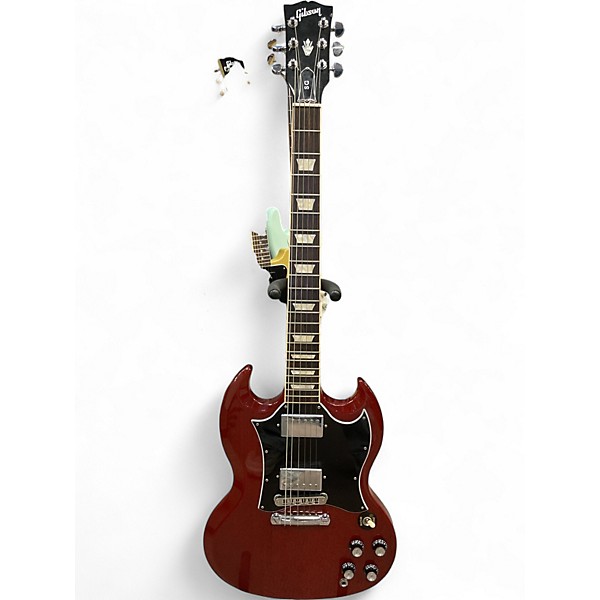 Used Gibson SG Cherry Solid Body Electric Guitar