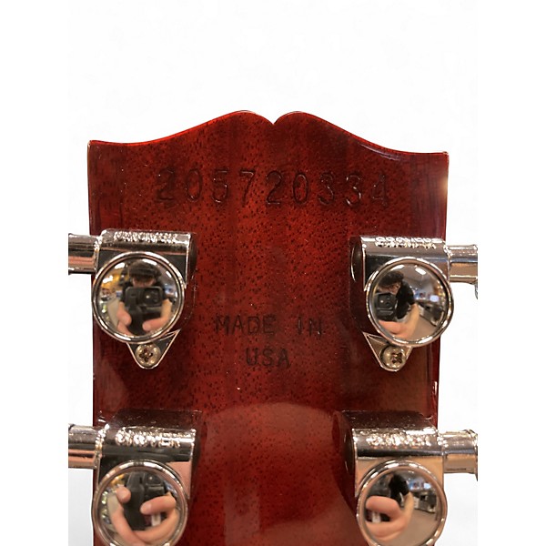 Used Gibson SG Cherry Solid Body Electric Guitar