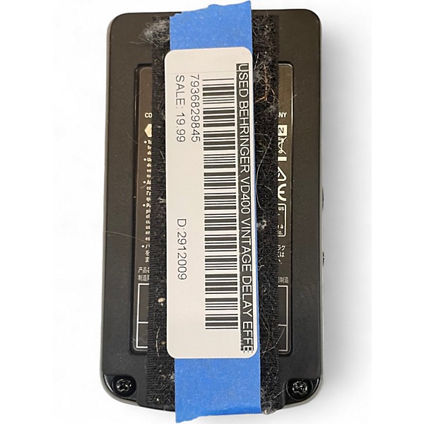 Used Behringer VD400 Vintage Delay Effect Pedal