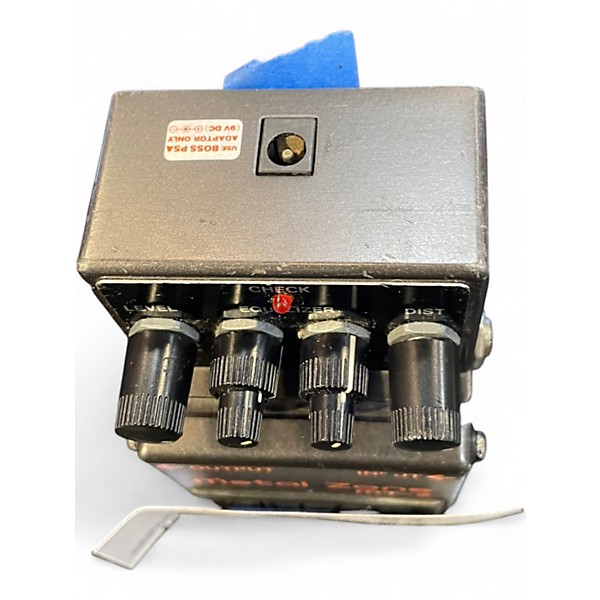 Used BOSS MT2 Metal Zone Distortion Effect Pedal